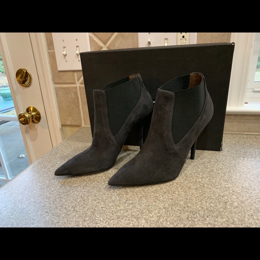Dolce & Gabbana Ankle Boots, Grey, Size 40, NWB